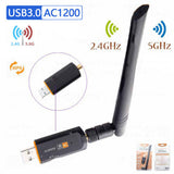 1200m Dual-band Gigabit Wireless USB Network Adapter