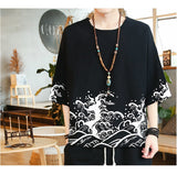 Summer short-sleeved T-shirt suit