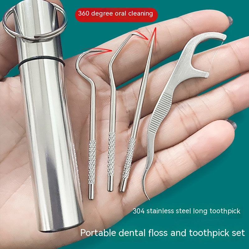 304 Stainless Steel Toothpick Suit