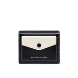 Urban Minimalist Women's Short Leather Wallet