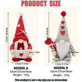 Valentine's Day Dwarf Nordic Faceless Doll Valentine's Day Rudolph Ornaments
