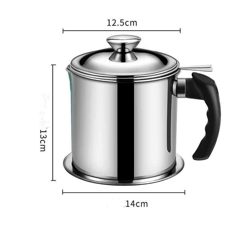 Household 304 Stainless Steel Oil Filter Pot