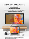 USB Plug Multi-port Cable Seperater Typec Expansion Dock Hdmi Screen Converter