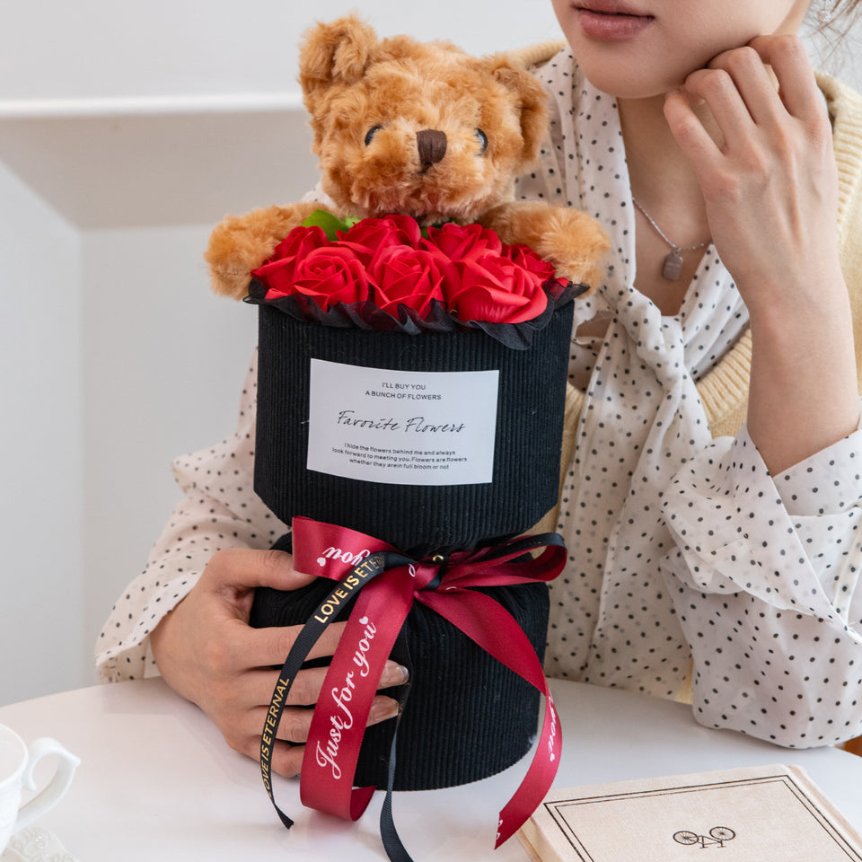 Teddy Bear Bouquet A Valentines Day Gift