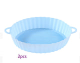 Air Fryer Tray Silicone Kitchen Supplies AirFryer Silicone Pot Grill Pan Accessories Disposable Paper Liner