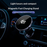 Zinc-alloy Casing For Magnetic Wireless Car Chargers