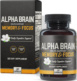 Alpha Brain Supplement Capsules