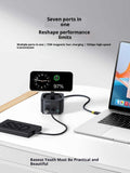 USB Plug Multi-port Cable Seperater Typec Expansion Dock Hdmi Screen Converter
