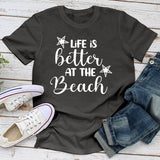 Letter Print Short Shirt Team Uniform European And American Fabrics