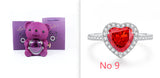 Eternal Rose Teddy Bear Gifts Box With Necklace Rotate Rose Jewelry Box Valentine Wedding Storage Gift Case For Women Girlfriend