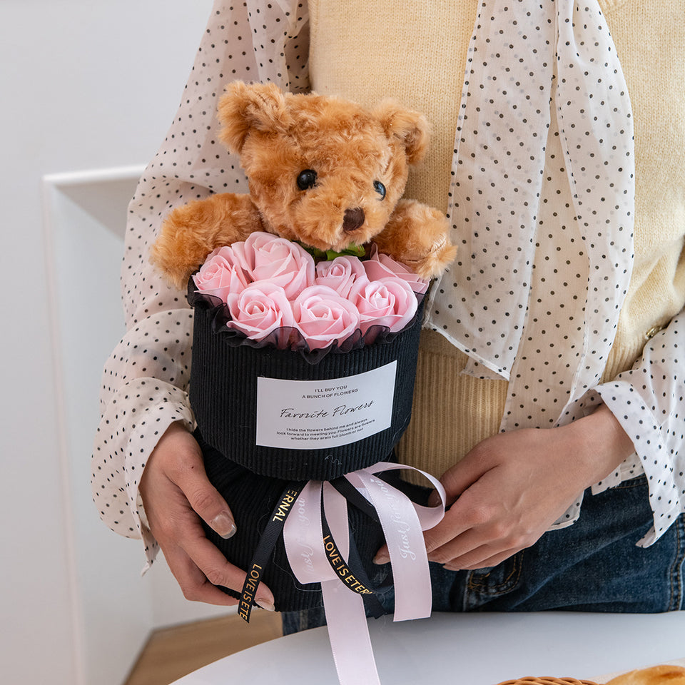 Teddy Bear Bouquet A Valentines Day Gift